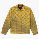 Supreme Diamond Plate Work Jacket Yellow