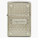 Supreme Diamond Plate Zippo Metal