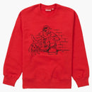 Supreme dice crewneck red