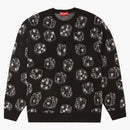 Suprema de dados suéter negro