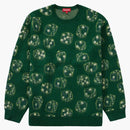 Supreme Dice Sweater Green