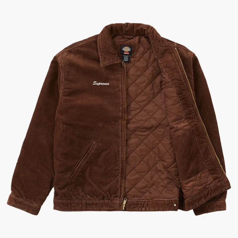 Sacou de lucru suprem dickies corduroy maroniu