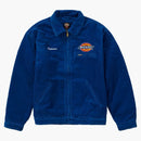 Supreme Dickies Corduroy Work Jacket Royal