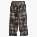Supreme Dickies Double Knee Baggy Jean Brown Plaid