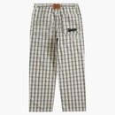 Supreme Dickies Double Knee Baggy Jean White Plaid