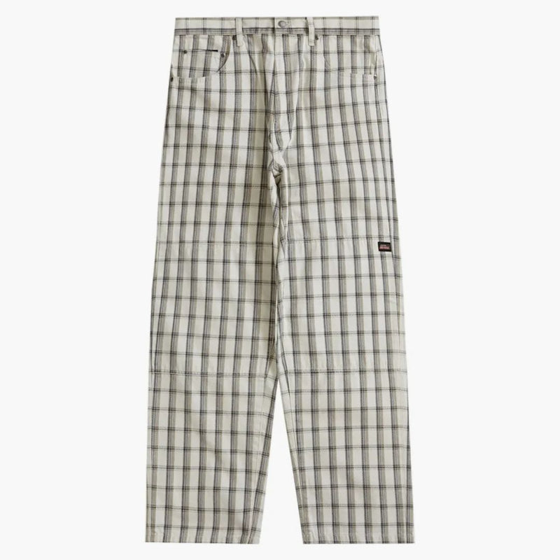 Supreme Dickies Double Knee Baggy Jean White Plaid