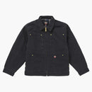 Chaqueta de trabajo con capucha suprema de polla negra