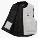 Nejvyšší dickies kožená pracovní vesta bílá