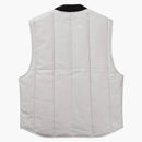 Nejvyšší dickies kožená pracovní vesta bílá