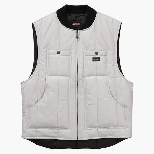 Supreme Dickies Leather Work Vest White