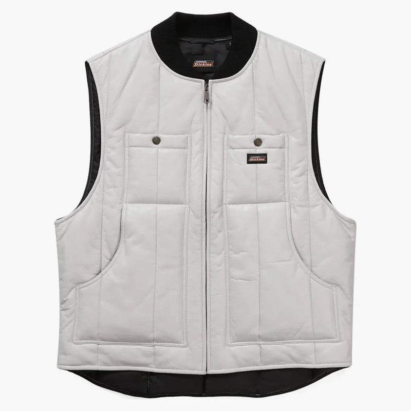 Nejvyšší dickies kožená pracovní vesta bílá