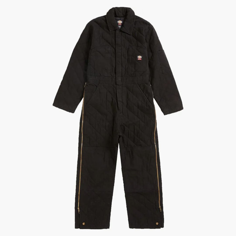 Supreme Dickies Quilted Denim Coverall Black
