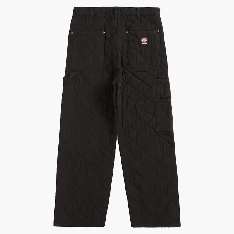 Nejvyšší dickies prošívaný dvojitý malíř kolena černá