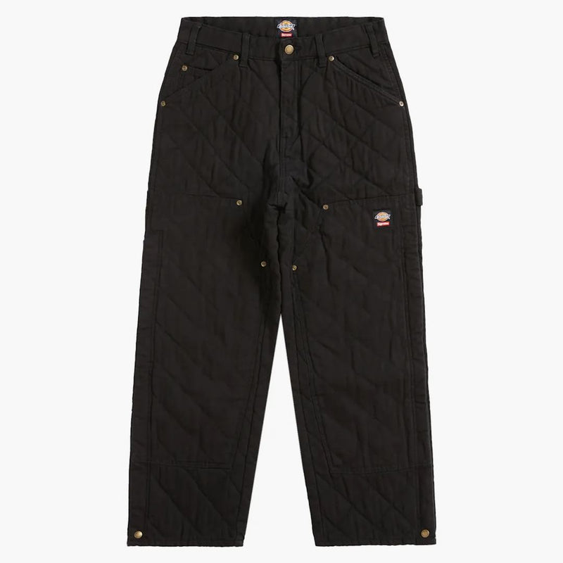 Nejvyšší dickies prošívaný dvojitý malíř kolena černá