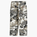 Supreme Dickies Quilted Double Knee Painter Pant Gray Camo