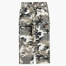 Supreme Dickies Quilted Double Knee Painter Pant Gray Camo