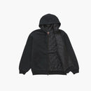 Supreme Dickies Quilted Zip Up Hooded Sweatshirt Black