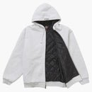 Supreme Dickies acolchados con cremallera sudadera con capucha Heather Gray