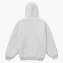 Supreme Dickies acolchados con cremallera sudadera con capucha Heather Gray