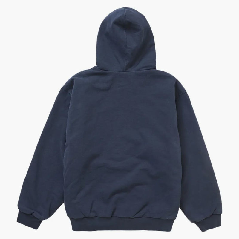 Supreme Dickies trapined -fodete Zip Up Felpa con cappuccio Navy