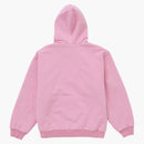 Nejvyšší dickies prošívaná zip nahoru kapucí růžová