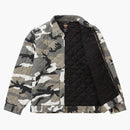 Nejvyšší dickies prošívaná pracovní bunda Šedá camo