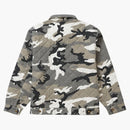 Nejvyšší dickies prošívaná pracovní bunda Šedá camo