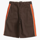 Supreme Dickies Stripe 13 ”Loose Fit Work Short Brown
