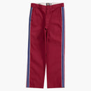 Supreme Dickies Stripe 874 Work Pant Maroon
