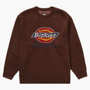Supreme Dickies Sweater Brown