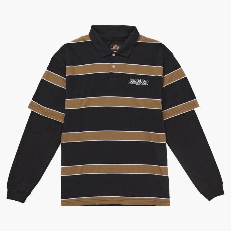Supreme Dickies thermal polo black