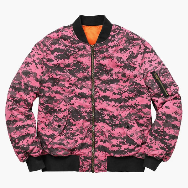 Supreme Digi Camo Ma-1 Pink Digi Camo