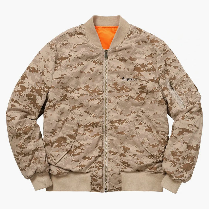 Supreme Digi Camo Ma-1 Tan Digi Camo