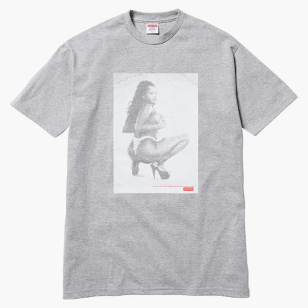 Supreme Digi Tee Heather Grey