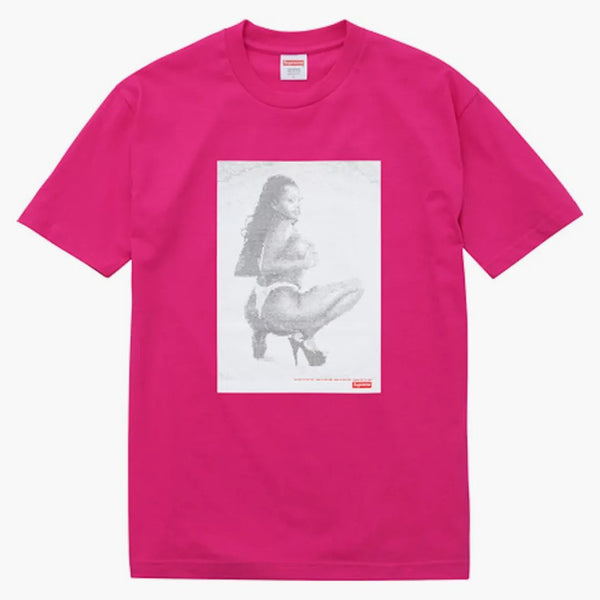 Supreme Digi Tee Hot Pink