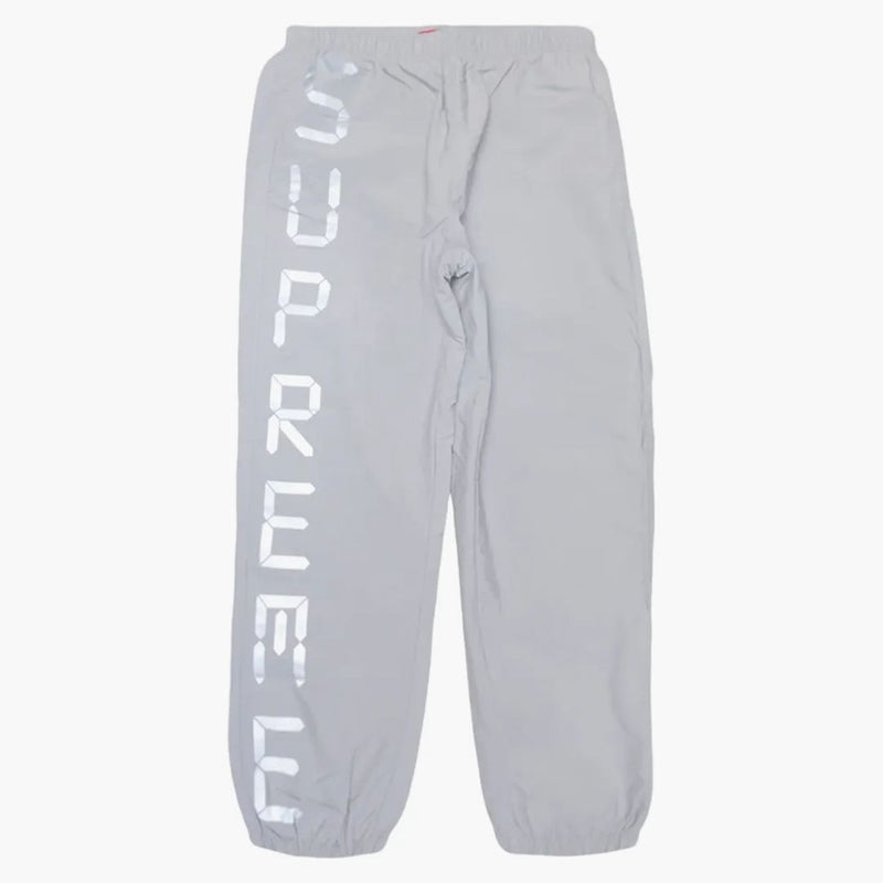Supreme Digital Logo Track Pant Silver
