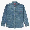 Camisa de mezclilla de logotipo de Dimensiones Supreme