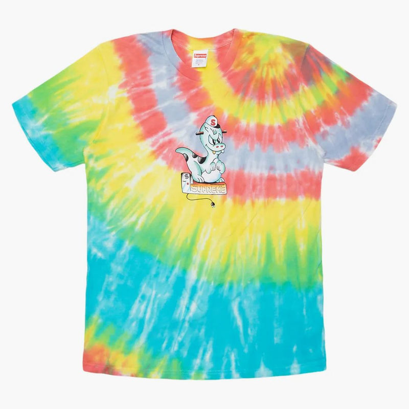 Supreme dinosaur tea tie dye