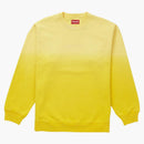 Supreme Dipped Crewneck Yellow