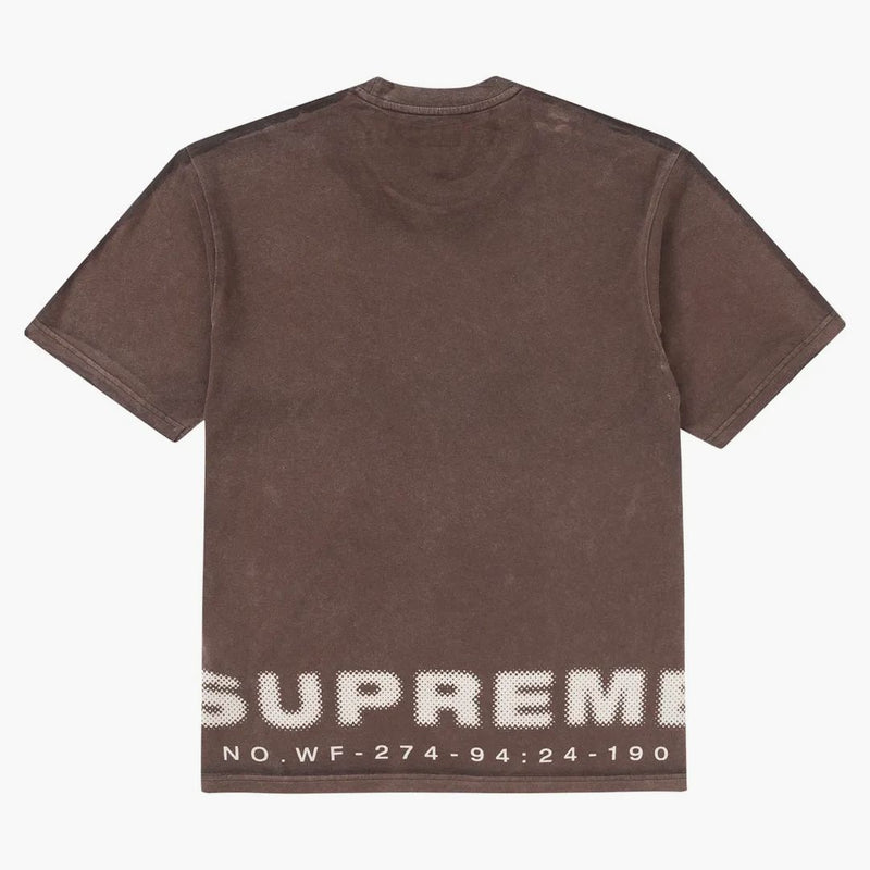 SUPREME SCARICA S/S Top Brown