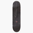 Supreme Distorted Logo Skateboard Deck Black