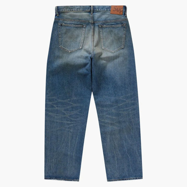 Nejvyšší zoufalý volný fit saleverge Jean (FW24) Washed Indigo