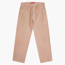 Supreme Distressed Loose Fit Selvedge Jean (fw25) Washed Pink