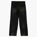 Supreme Distressed Loose Fit Selvedge Jean (SS24) Washed Black