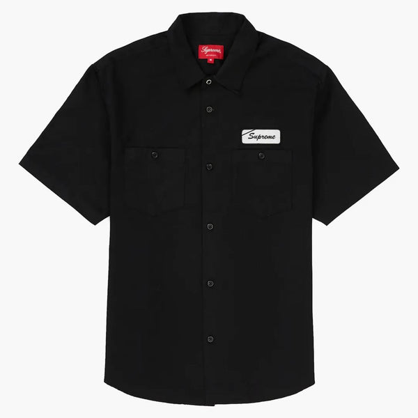 Supreme Dog S/S Work Shirt Black