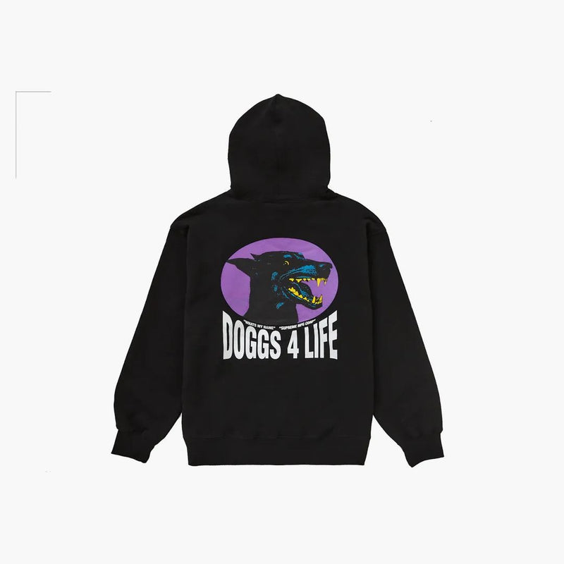 Nejvyšší doggs mikina s kapucí černá