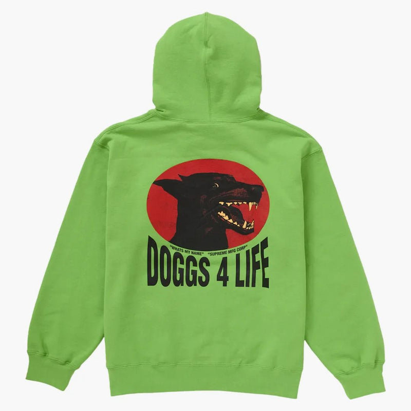 Högsta doggs huva tröja lime