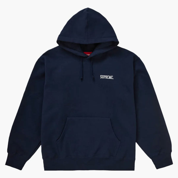Supreme doggs huva tröja marinen