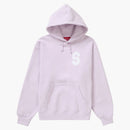 Supreme $ hooded sweatshirt light purple