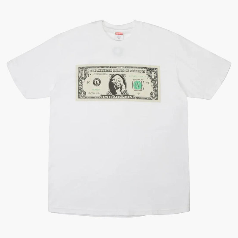 Supreme dollar tea white white